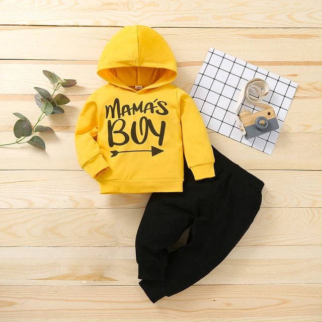 Newborn Baby Boys Tracksuit Kids Hooded Tops Pants Trousers Outfits Clothes Set 8