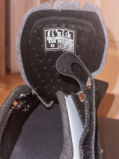 Fizik Terra Powerstrap X4 Offroad Schuhe grau/schwarz EU 43 - SPD (2-Bolzen) 3