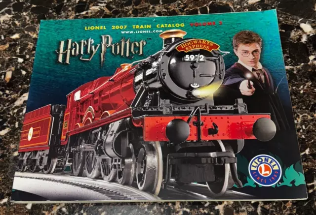 Harry Potter Lionel 2007 Train Catalog Volume 2. Hogwarts express book Paperback
