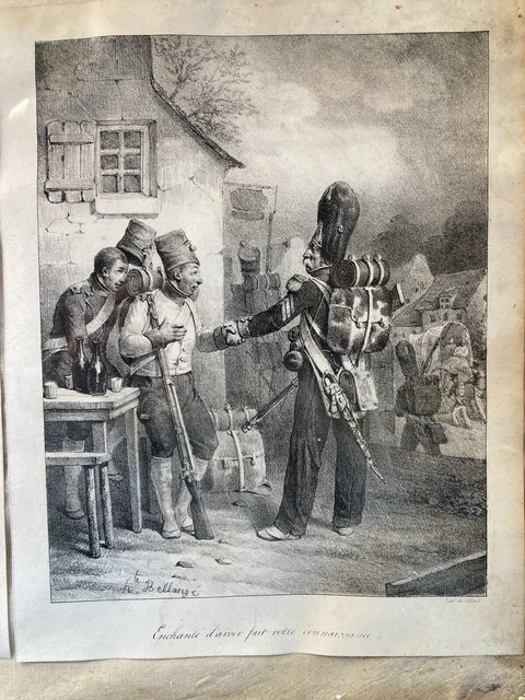 Valentin prefere Survivance Caniche LITHOGRAPHIE Gihaut CHARLET Humour