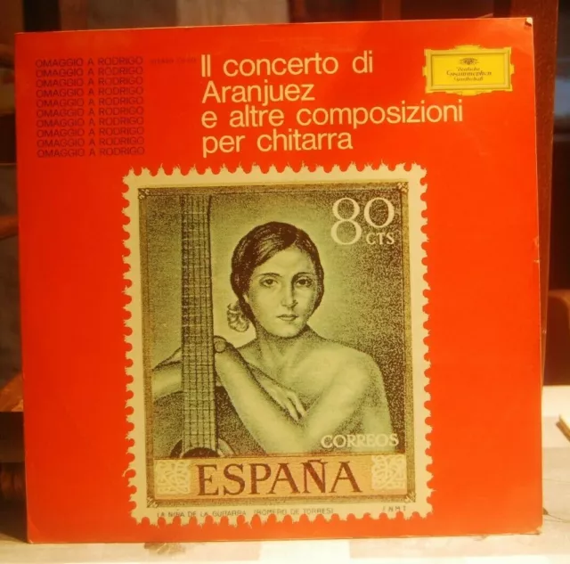 Il Concerto Di Aranjuez E Altre Composizioni Per Chitarra	Lp  N. 10405