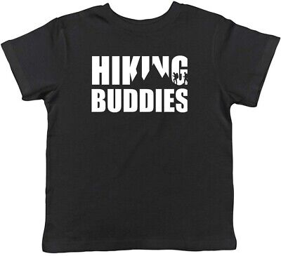 Hiking Buddies Childrens Kids T-Shirt Boys Girls