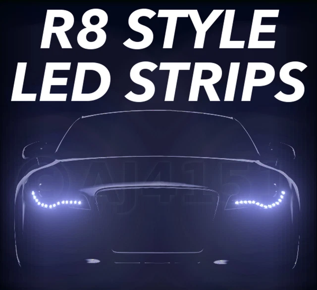AUDI R8 TT Style de Jour Course Feux Latéraux 24 LED X 2 EUR 37,16 ...