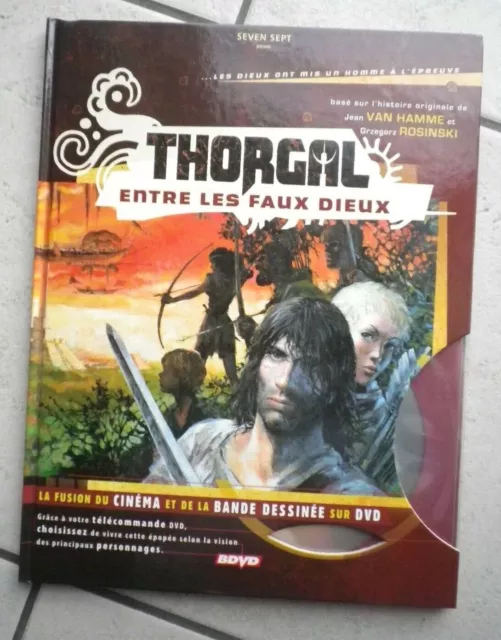 Thorgal entre les faux dieux + dvd très bon état rosinski van hamme