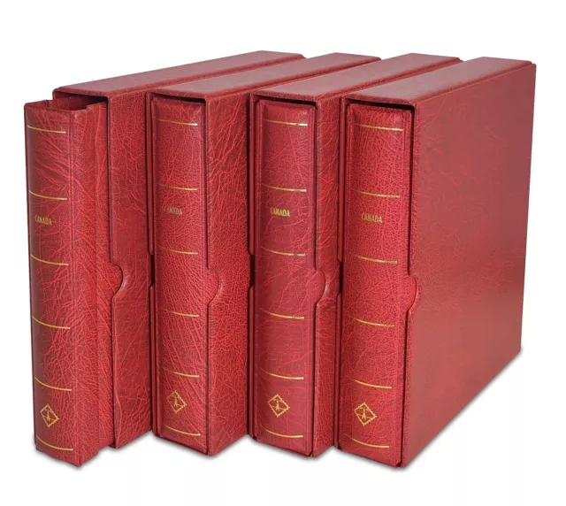 Lighthouse Stamp Album Canada, Hingeless, Vol.1  (1851-1985) RED - NEW