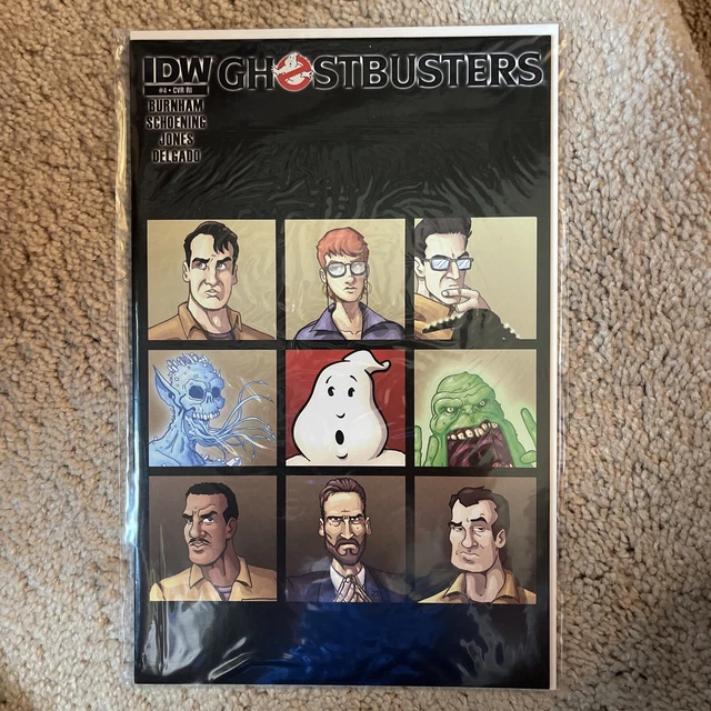 Ghostbusters #4 1:10 Erik Burnham Variant IDW 2011 VF/NM