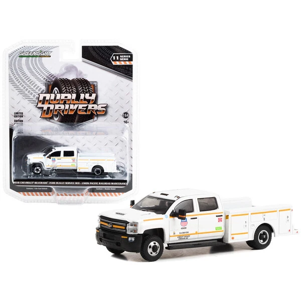 2018 Chevrolet Silverado 3500 Dually Service Truck "Union Pacific Railroad Ma...