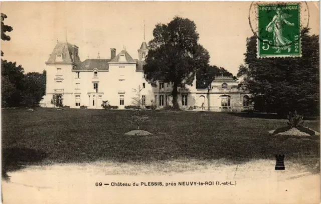 CPA AK Neuvy-le-ROI Chateau du PLESSIS (611647)