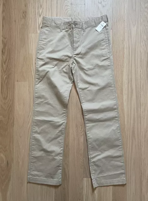 Gap Kids Boys Khaki Pants Size 14 Husky Uniform Adjustable Waist