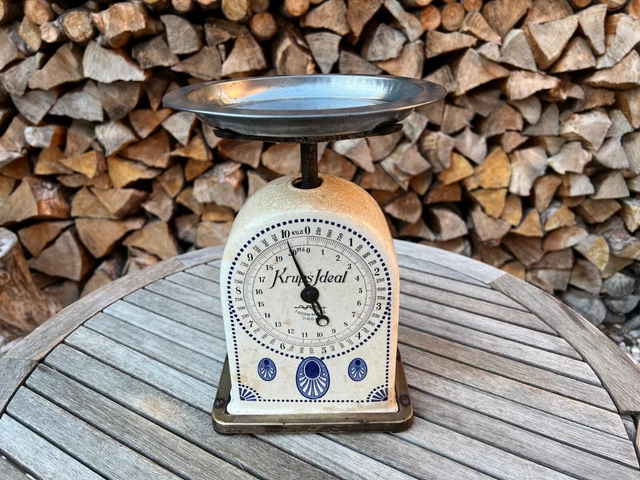alte Krups Ideal Küchenwaage 10 kg D.R.G.M.