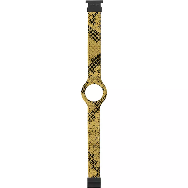 HIP HOP CINTURINO  Python HBU0414 - SEPPIA  PER  CASSA DA 32 MM