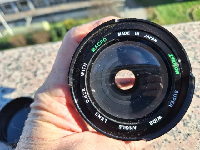 Obbiettivo Zykkor Macro Super Wide Video  Lens 0,42 X Ottime Condizioni