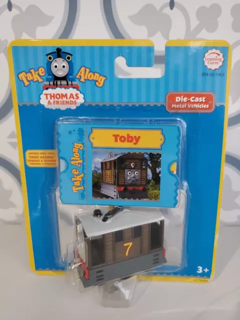 Take Along Thomas the Train Tank Engine Take Along Toby Tram Mail Metal NEW