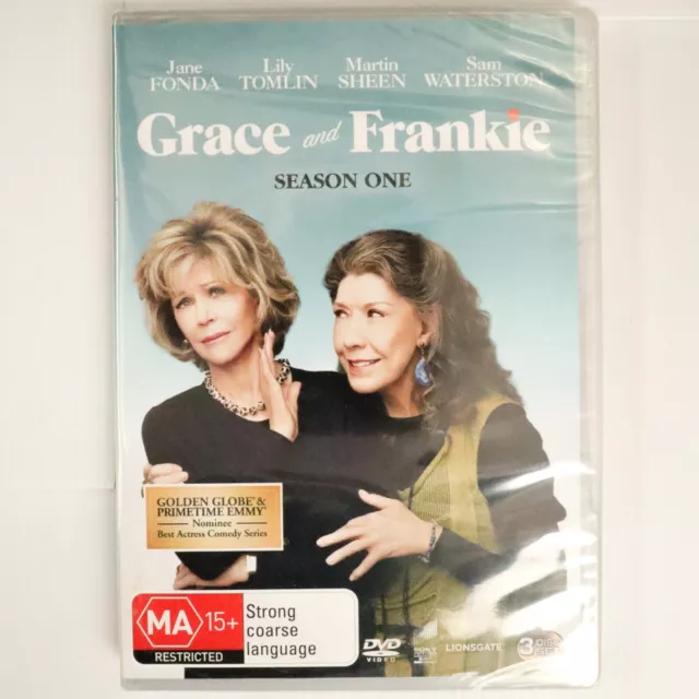 NEW Grace And Frankie: Season 1 (DVD, 2015) Jane Fonda - Comedy TV Series Film