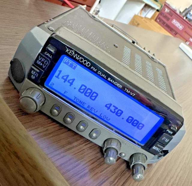 KENWOOD TM V7A Radio Transceiver with TM-V7 head Parts or