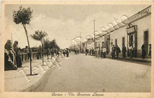 Colonie, Tripolitania - Garian, bar ristorante Roma