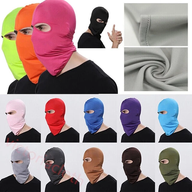 Cofano antitempesta uomo maschera viso completa scaldabagno invernale moto outdoor ciclismo.
