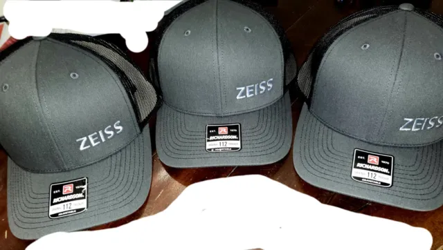 NEW Zeiss SnapBack  Two-Tone  Trucker Style Hat Richardson 112