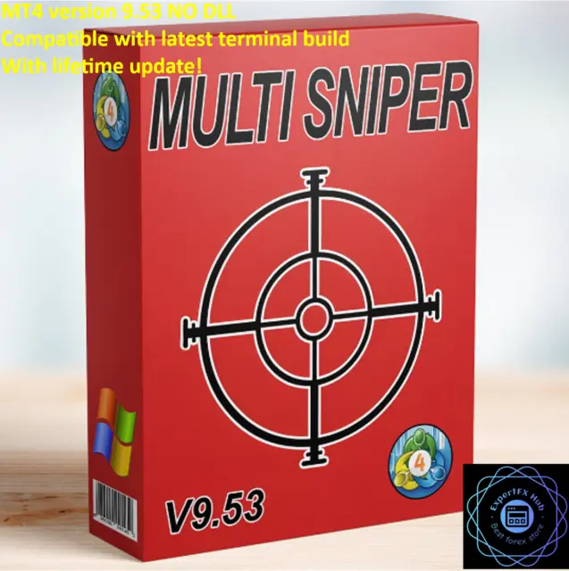 MULTI SNIPER EA MT4- Forex Trading Robot automated NO DLL V9.53 with LIVE RESULT