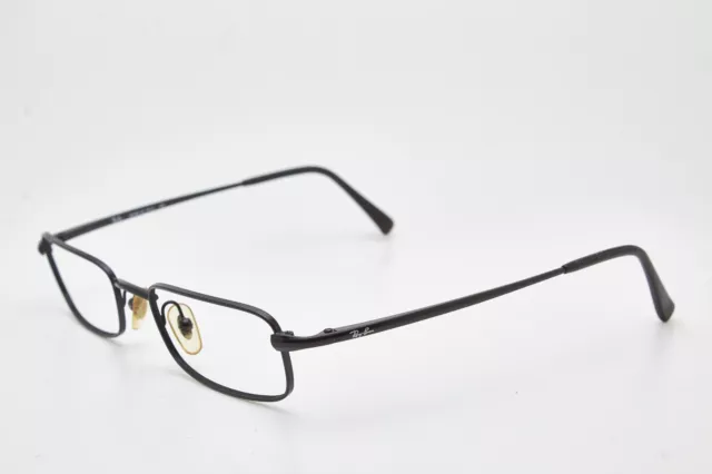 RAY-BAN RB6060 2503 49-19 135 Black Vintage Frame Eyewear Montatura 1980*👓Man