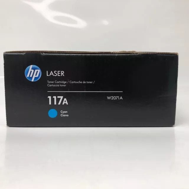 HP 117A Cyan Original Laser Toner Cartridge Genuine HP Cartridge Printing -CP