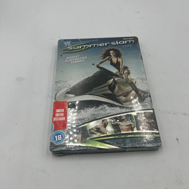 WWE: SUMMERSLAM 2008 (DVD, 2008) Limited Edition Steelbook EUR 11