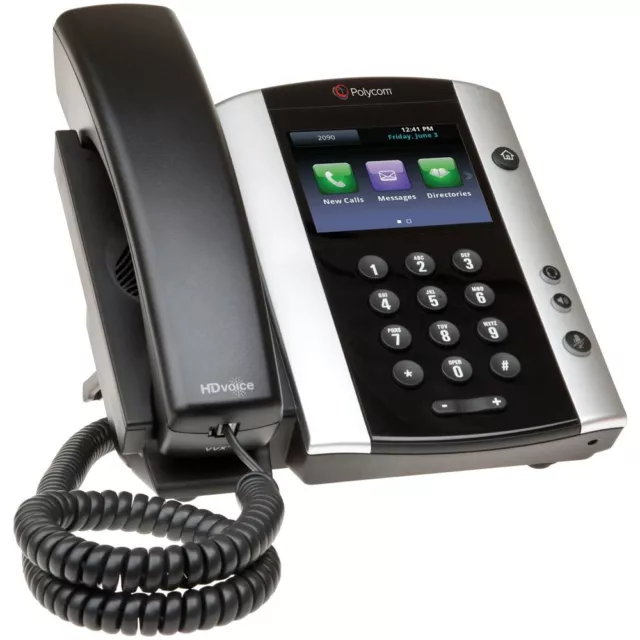 Polycom® VVX® 500, 501 Business Media Phone 2200-44500-018 Microsoft Lync editin