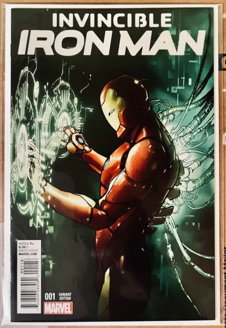 Invincible Iron Man #1  (2nd Series) Marvel Comics 2015 NM Stegman