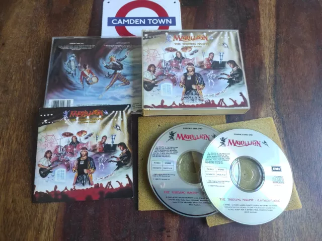 Marillion - the Thieving Magpie (The Gazza Thief) Emi UK Fatbox 2X CD Perfect