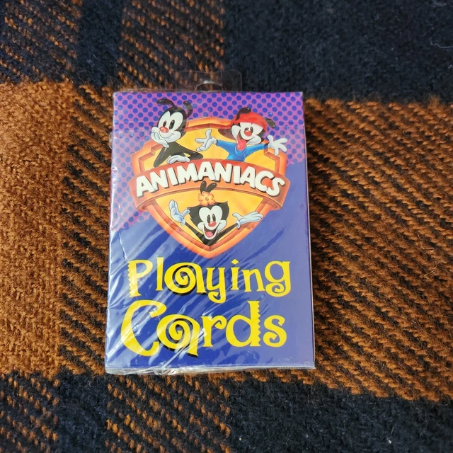 JEU DE CARTES à jouer vintage Animaniacs de 1996 - neuf scellé dans son emballage EUR 44,30