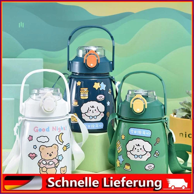 850ml Child Thermal Bottle Anti-corrosion Insulated Kettle for Hiking Shopping