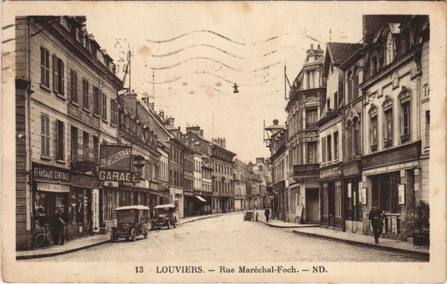 CPA LOUVIERS - Rue Maréchal-Foch (160628)