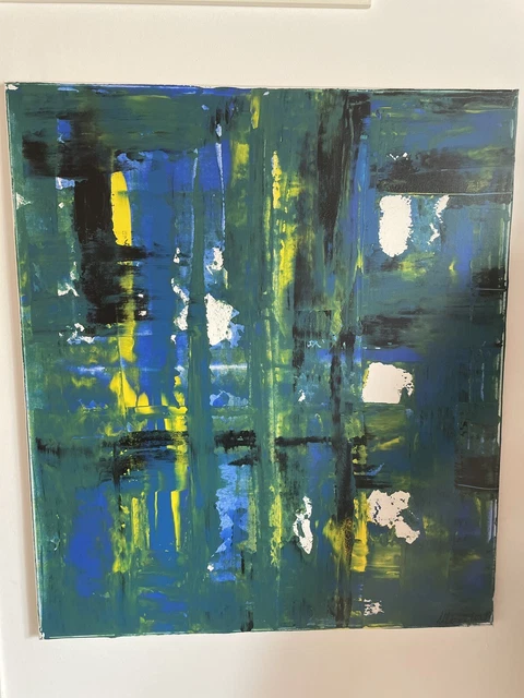 Cuadro Pintado A Mano Acrilico Sobre Lienzo
