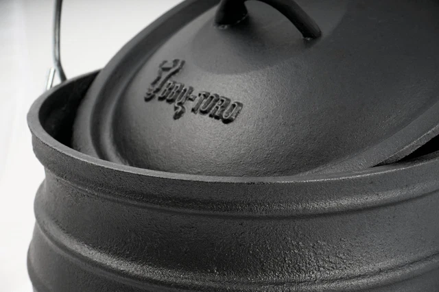 BBQ-Toro Potjie #3, für 8 - 14 Personen, 8 Liter, ohne Füße Kochtopf  *B-Ware* 2