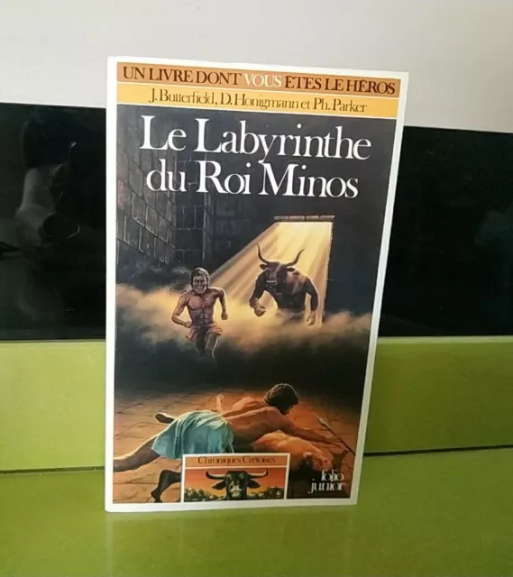 Ldvelh Livre Dont Vous Êtes Héros Labyrinthe Du Roi Minos 1988 Ttbe+ Chroniques