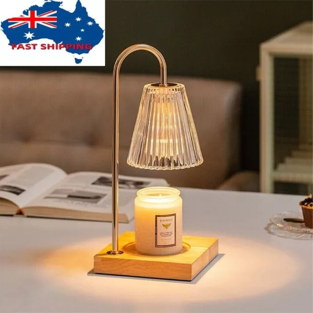 NEW Aromatherapy Melting Wax Lamp Dimmable Night Light Table Candle Warmer Lamp
