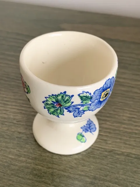 Vintage Strathmore Floral Egg Cup