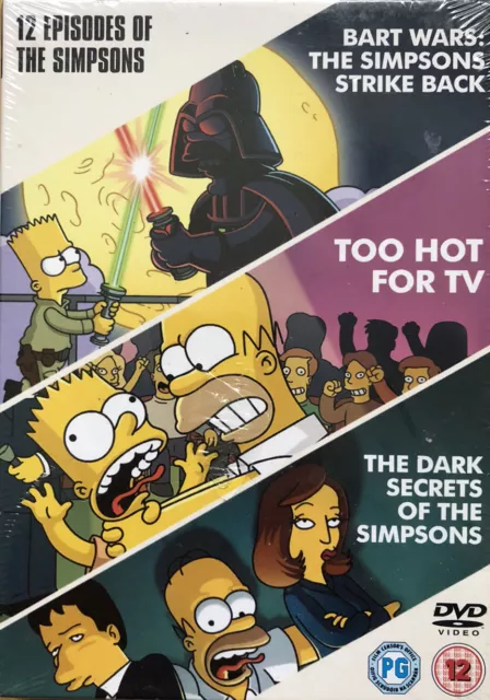 THE SIMPSONS: BART Wars/Too Hot For TV/Dark Secrets DVD (2006) Brand ...