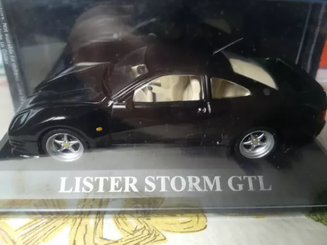 1/43 LISTER / STORM / GTL / COUPE / 1985 / IXO ALTAYA / NEUVE en BOITE D'ORIGINE