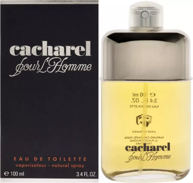 Profumo Parfum CACHAREL POUR L'HOMME Eau de Toilette EDT 100 ML Vapo Uomo Man