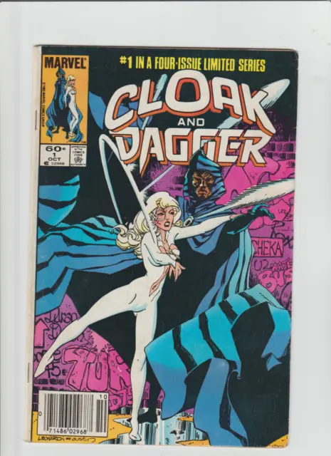 Cloak and Dagger #1 & 3 Limited Series 1983 Marvel Comics NEWSSTAND LOT