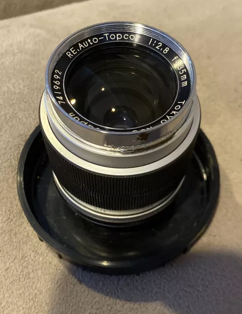 Topcon 35mm f2.8 RE Auto-Topcor Exakta Mount Manual Focus Lens