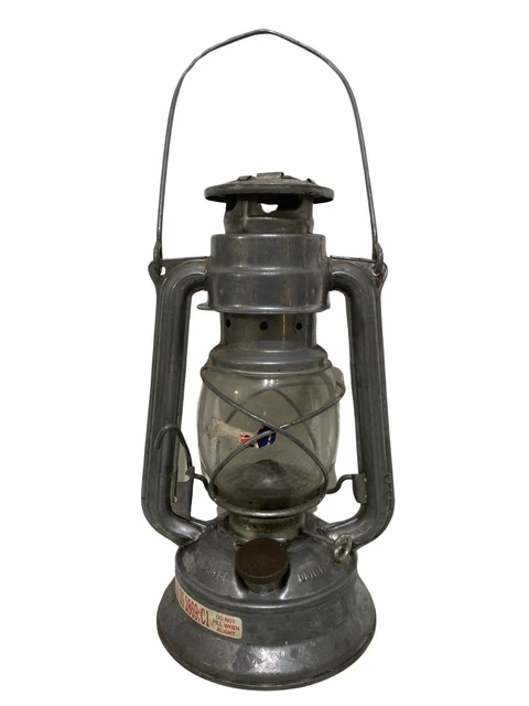 Vintage CHALWYN 'Tropic' Hurricane Lamp Storm Lantern Untested Antique Model 295