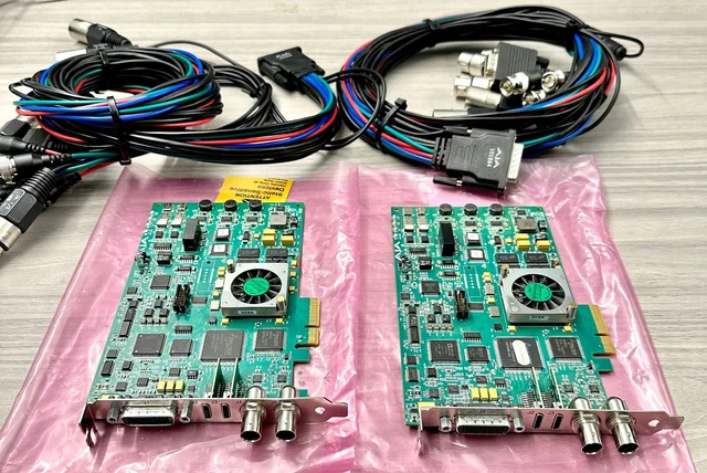 AJA KONA LHi Analog & Digital I/O HDMI SDI Video Capture Card PCIe + Cable