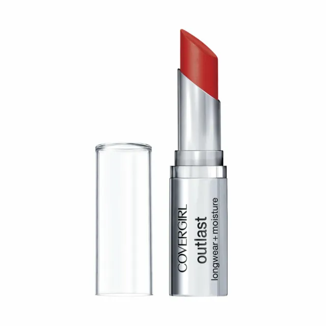 COVERGIRL Outlast Longwear Lipstick Red Revenge 920, .12 oz