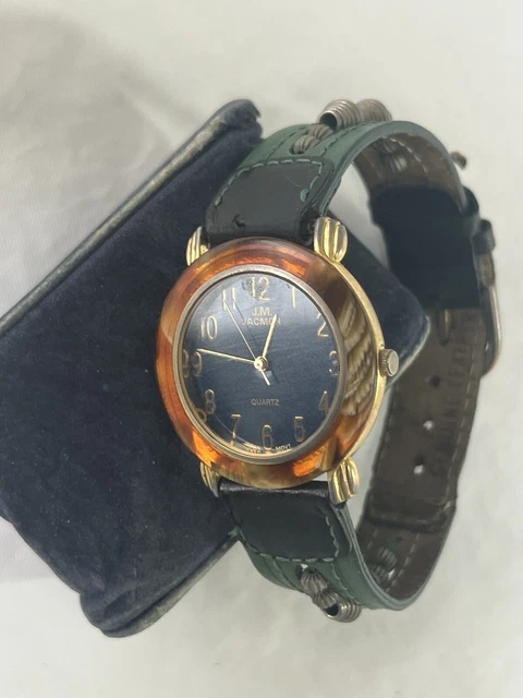 JM JACMOR QUARTZ JAPAN classic design ladies watch 35 mm case