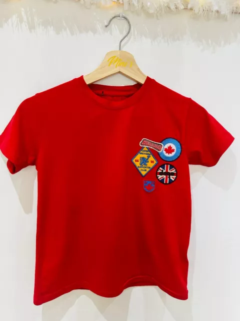 DSQUARED 2 Boys Red T-Shirt Age 6-7 Years