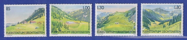 Liechtenstein 2005 Weidealpen Bargälla Pradamee Gritsch Mi.-Nr. 1383-86 **