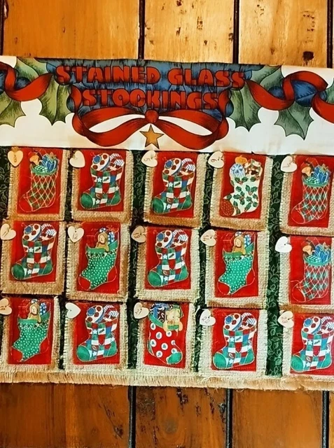 Handmade Quilted Christmas Advent Calendar