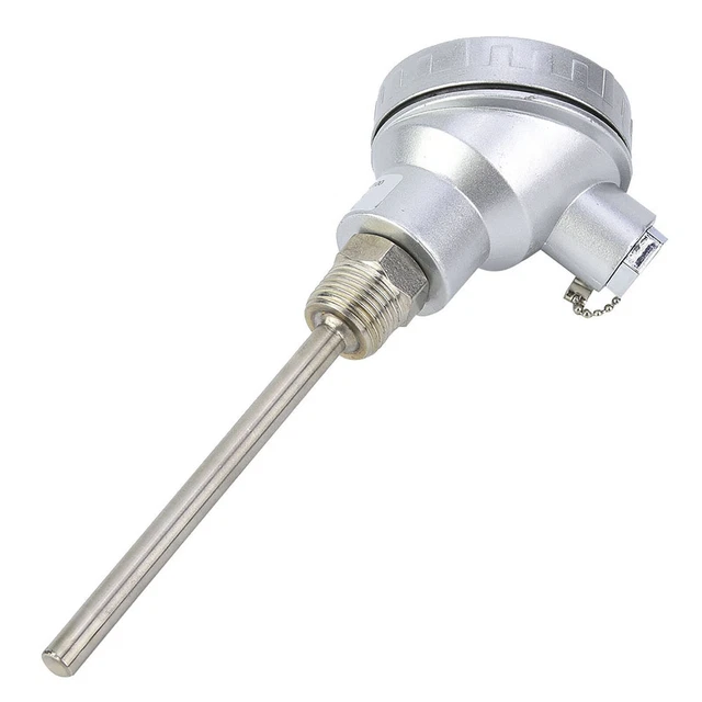 Temperature Sensor Prode Threaded RTD PT100 TEMPERATURE Sensor Probe 1/2